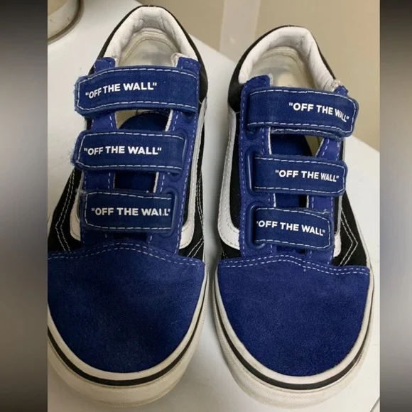 Classic Old Skool Classic Vans Blue/Black Sneakers Classic Design - Picture 9 of 10